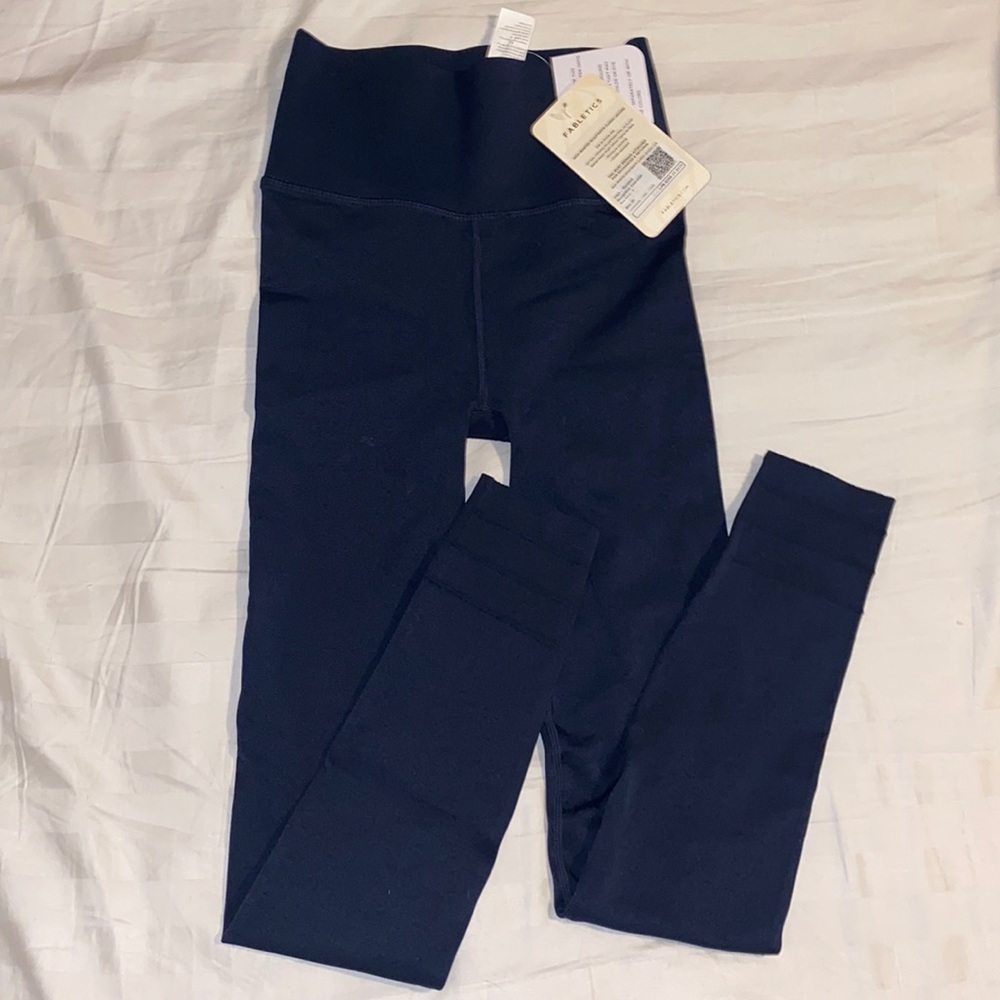 BLUE fabletics sculptknit leggings